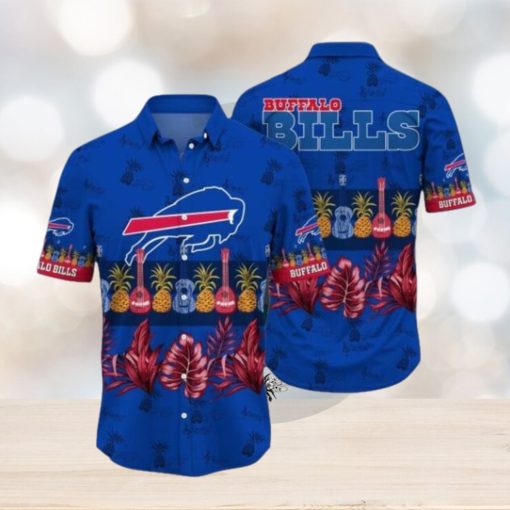 Nfl Buffalo Bills 3D Hawaiian Shirt Design Trending Summer 2024 Men And Women For Fans