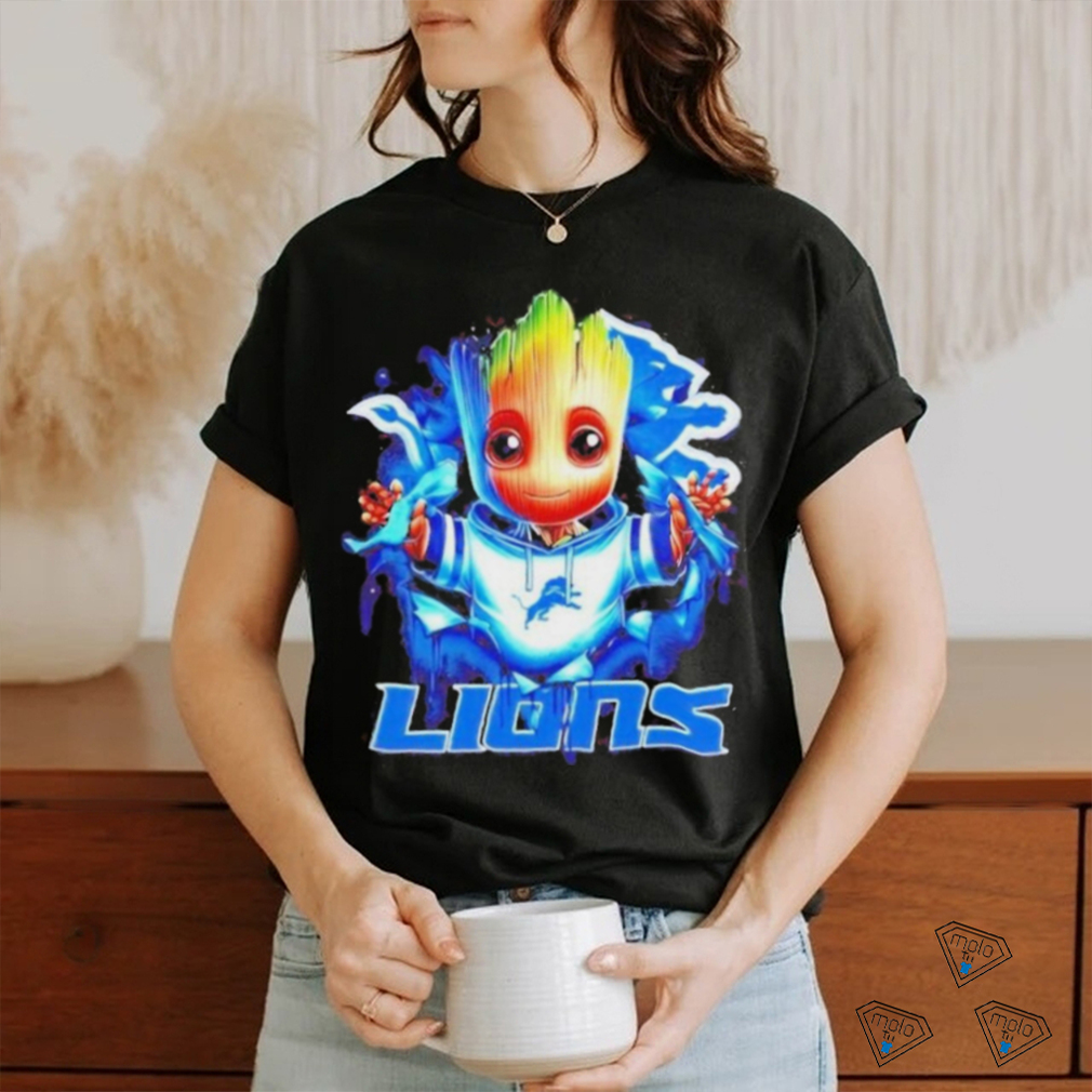 Nfl Detroit Lions Baby Groot Shirt Nfl Detroit Lions Baby Groot Shirt