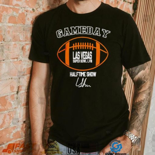 Nfl Game Day Halftime Show Usher Las Vegas Super Bowl LVII shirt