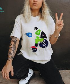 Nfl Grinch Houston Texans And Dallas Cowboys Shirt