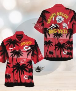 Nfl Kansas City Chiefs Hawaiian Shirt And Shorts Travis Kelce Big Yeti Aloha Summer Beach Shirt Football Gift Nike Super Bowl Kc Chiefs Button Up Shirts