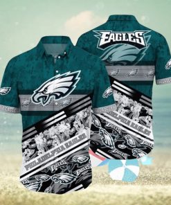 Nfl Philadelphia Eagles Hawaiian Shirt Beach Gift For Football Fans