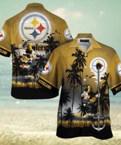 Nfl Pittsburgh Steelers Mickey Mouse Edition Trendy Hawaiian Shirt Aloha Shirt