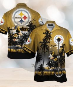 Nfl Pittsburgh Steelers Mickey Mouse Edition Trendy Hawaiian Shirt Aloha Shirt