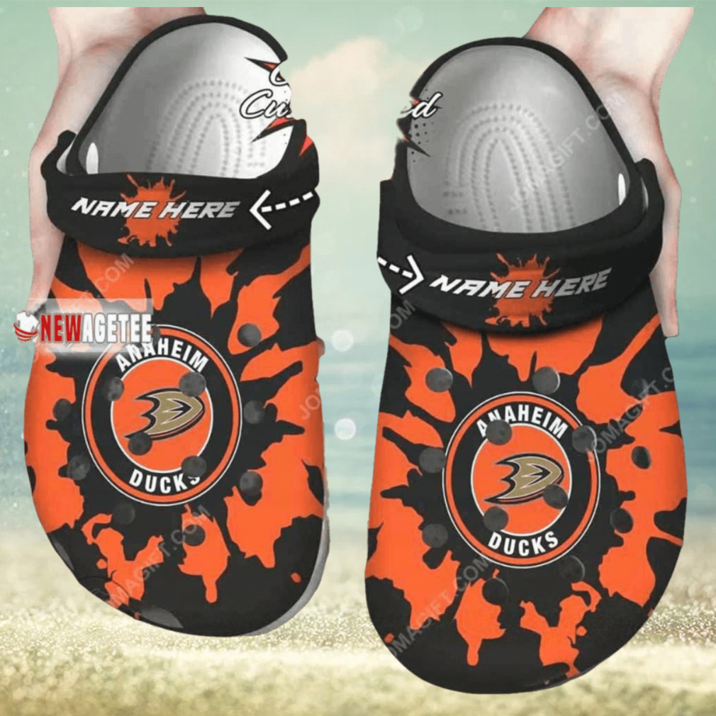 Nhl Anaheim Ducks Custom Name Crocs Clog Nhl Anaheim Ducks Custom Name Crocs Clog