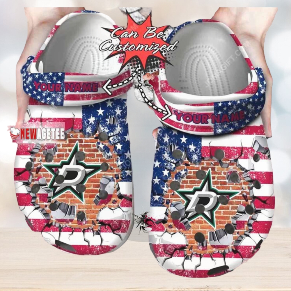 American flag 2024 kids crocs