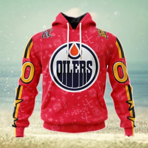 Nhl Edmonton Oilers Special 2024 All star Game Design Hoodie