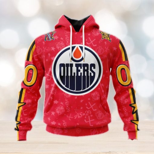 Nhl Edmonton Oilers Special 2024 All star Game Design Hoodie