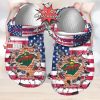 Nhl Buffalo Sabres American Flag Custom Name Crocs Clog