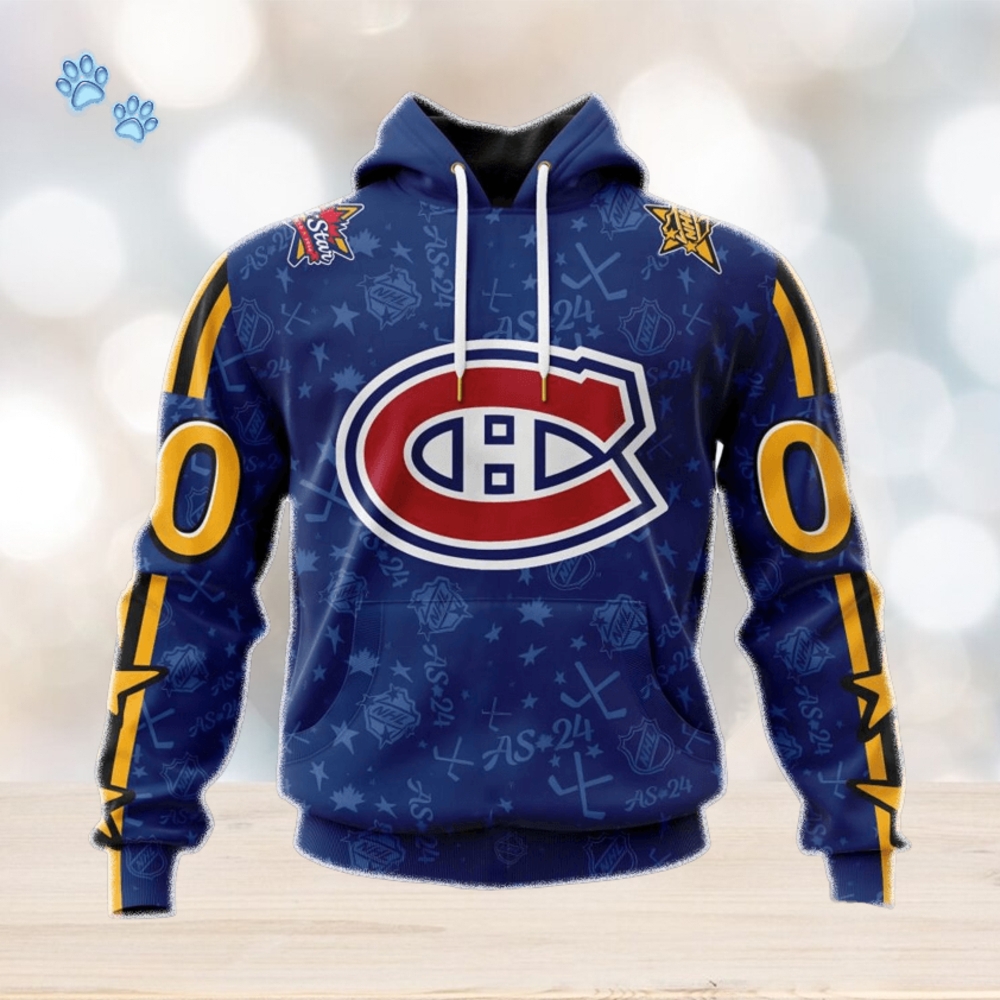 Nhl Montreal Canadiens Special 2024 All star Game Design Hoodie Nhl Montreal Canadiens Special 2024 All star Game Design Hoodie