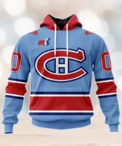 Nhl Montreal Canadiens Special City Connect Design Hoodie