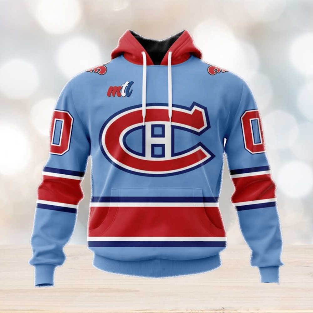 Nhl Montreal Canadiens Special City Connect Design Hoodie Nhl Montreal Canadiens Special City Connect Design Hoodie