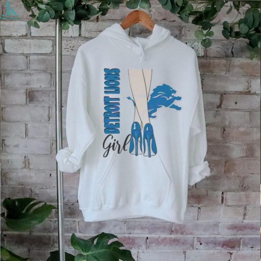 Nice Detroit Lions Girl Logo High Heels 2024 Shirt