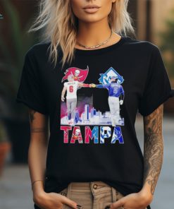 Nice Tampa Bay Buccaneers and Tampa Bay Rays Proud Of Tampa Fan shirt