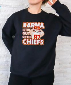 Nice Travis Kelce Karma is the guy on the Kansas City Chiefs shirt