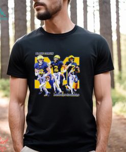 Nice blake Corum and Donovan Edwards Michigan Wolverines football graphic shirt