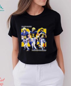 Nice blake Corum and Donovan Edwards Michigan Wolverines football graphic shirt