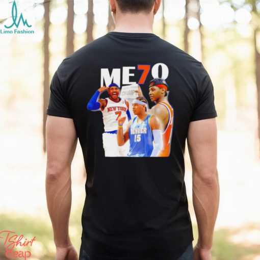 Nice carmelo Anthony me7o player basketball graphic shirt