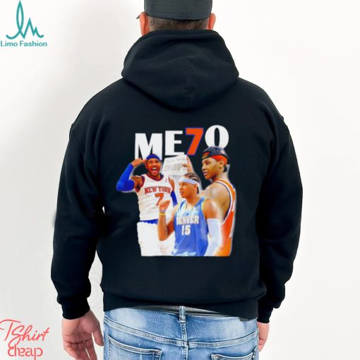 Nice carmelo Anthony me7o player basketball graphic shirt