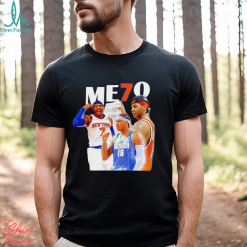 Nice carmelo Anthony me7o player basketball graphic shirt