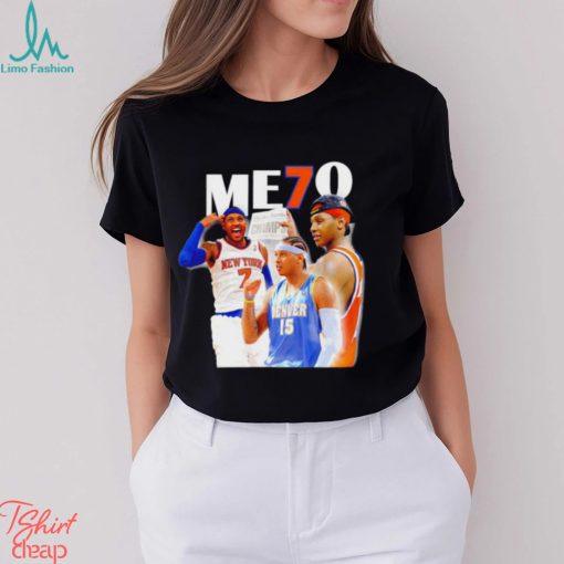 Nice carmelo Anthony me7o player basketball graphic shirt