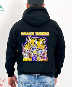 Nice geaux Tigers football legends graphic shirt