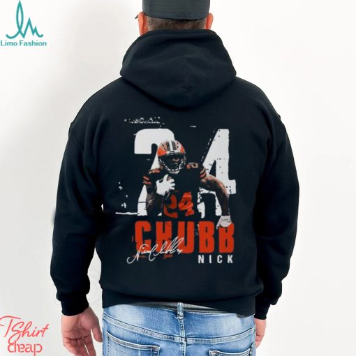 Nick Chubb #24 Running Back Football Cleveland Fans Unisex T Shirt