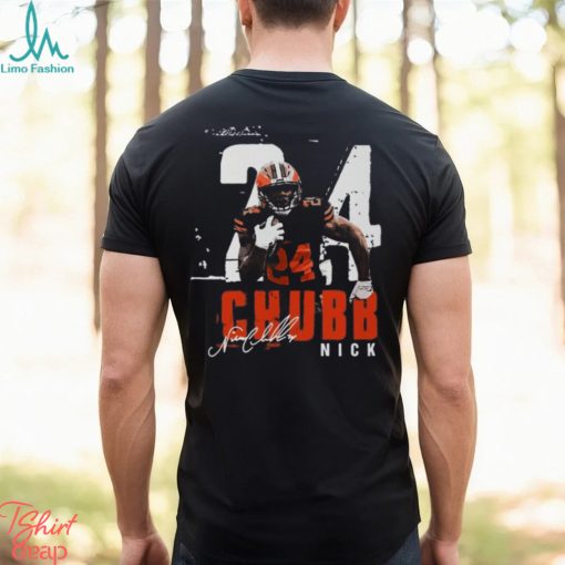 Nick Chubb #24 Running Back Football Cleveland Fans Unisex T Shirt