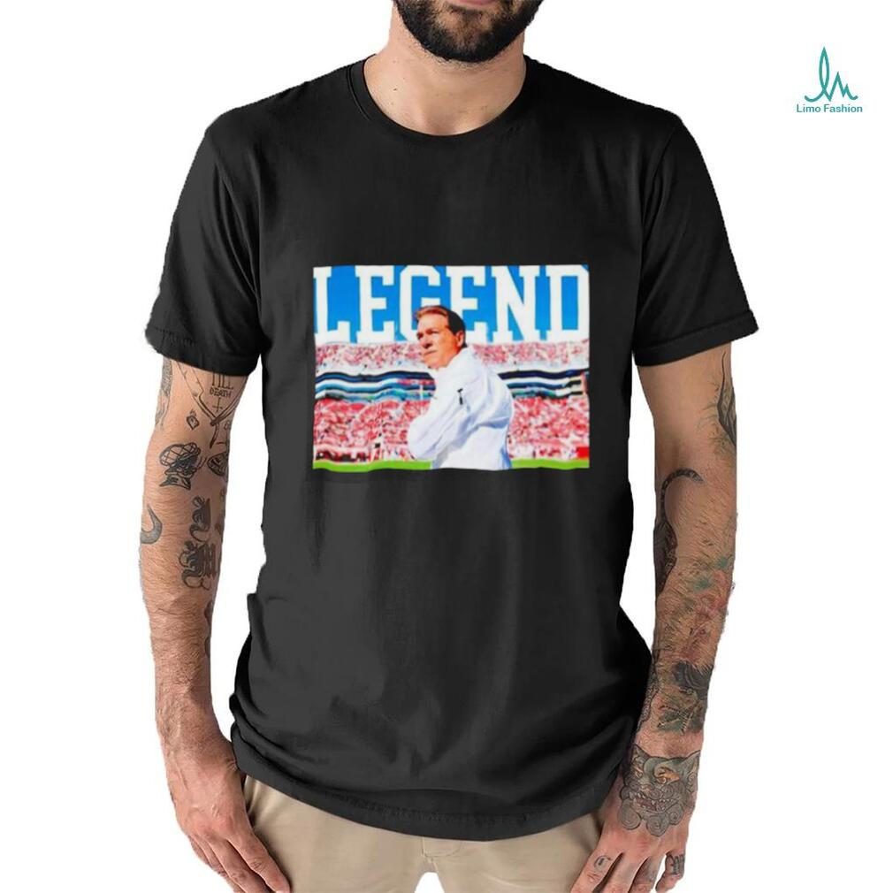 Nick Saban Alabama Crimson Tide Legend Shirt Nick Saban Alabama Crimson Tide Legend Shirt