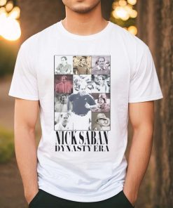 Nick Saban Alabama Crimson Tide Nick Saban Dynasty Era shirt