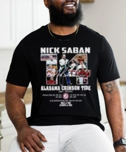 Nick Saban Alabama Crimson Tide Shirt