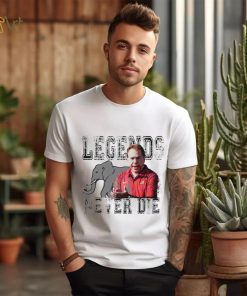 Nick Saban Alabama Crimson Tide legends never die shirt