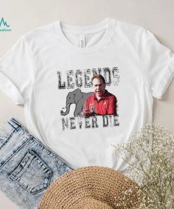 Nick Saban Alabama Crimson Tide legends never die shirt