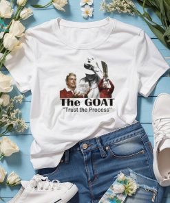 Nick Saban T Shirt Sweatshirt Hoodie Mens Womens The Goat Trust The Process Shirts Thank You Coach Saban Gift Alabama Crimson Tide Football Tshirt