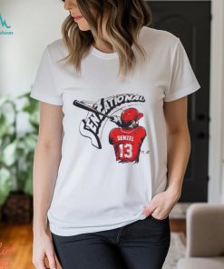 Nick senzel Washington nationals senzational mlbpa baseball T shirt