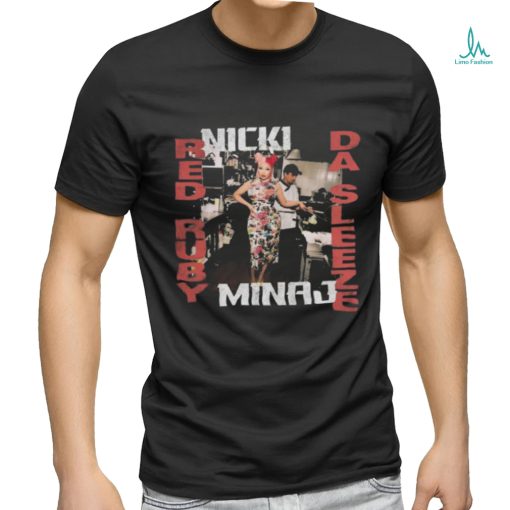 Nicki Minaj Merch Red Ruby Da Sleeze T Shirts