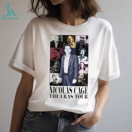 Nicolas Cage the eras tour shirt