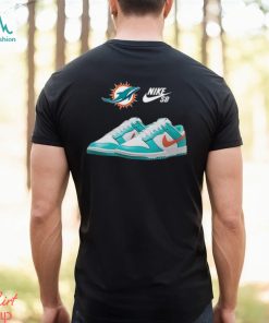 Nike Dunk Low NFL Miami Dolphins Sneaker Gift For Fans Unisex T Shirt, hoodie, sweater, long sleeve and tank top Nike Dunk Low NFL Miami Dolphins Sneaker Gift For Fans Unisex T Shirt