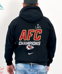 Nike Kansas City Chiefs AFC Champions Super Bowl LVIII Shirt