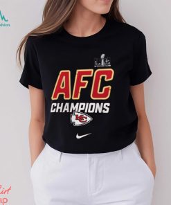 Nike Kansas City Chiefs AFC Champions Super Bowl LVIII Shirt