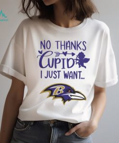 No Thanks Cupid I Just Want Baltimore Ravens 2024 Shirt