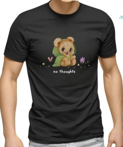 No Thoughts Buttons shirt
