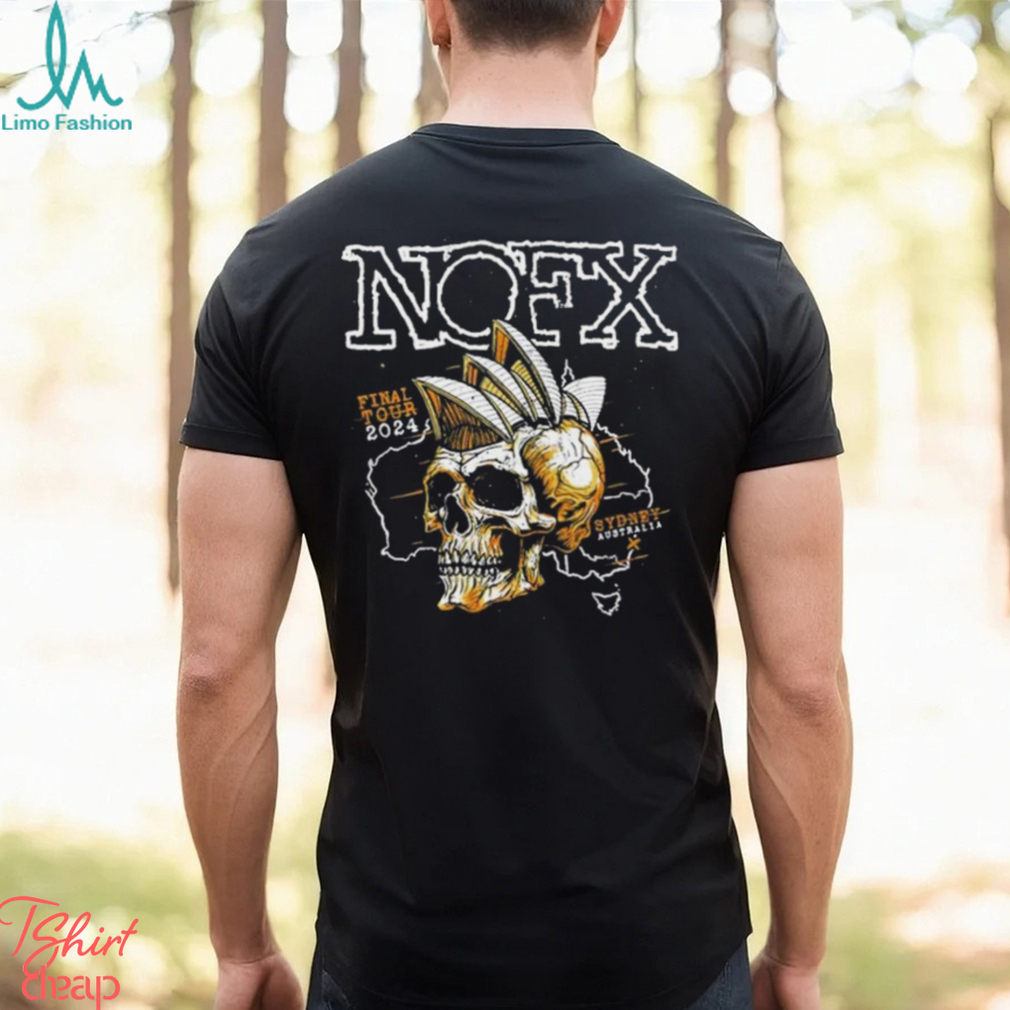 Nofx Sydney, Australia 2024 Final Tour Shirt - Limotees