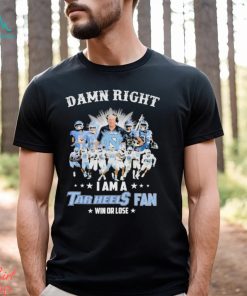 North Carolina Tar Heels Fan Win Or Lose T Shirt