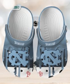 North Carolina Tar Heels Melting Paint Crocs Shoes