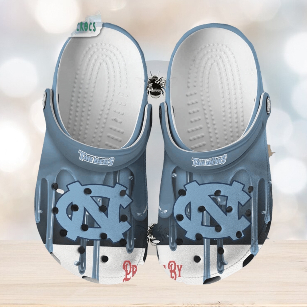 North Carolina Tar Heels Melting Paint Crocs Shoes North Carolina Tar Heels Melting Paint Crocs Shoes