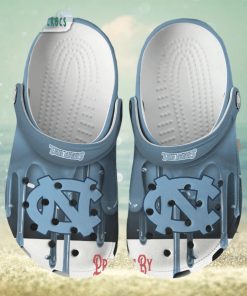 North Carolina Tar Heels Melting Paint Crocs Shoes