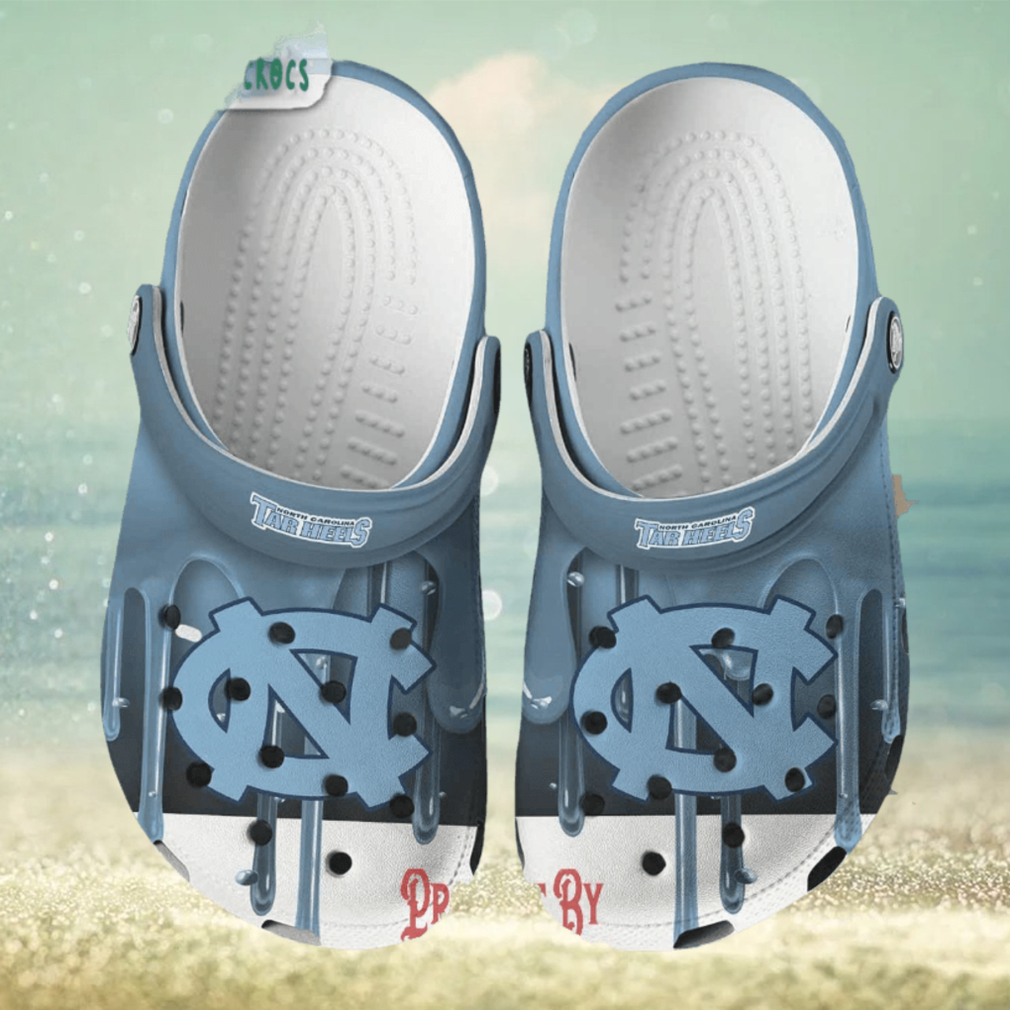 North Carolina Tar Heels Melting Paint Crocs Shoes North Carolina Tar Heels Melting Paint Crocs Shoes
