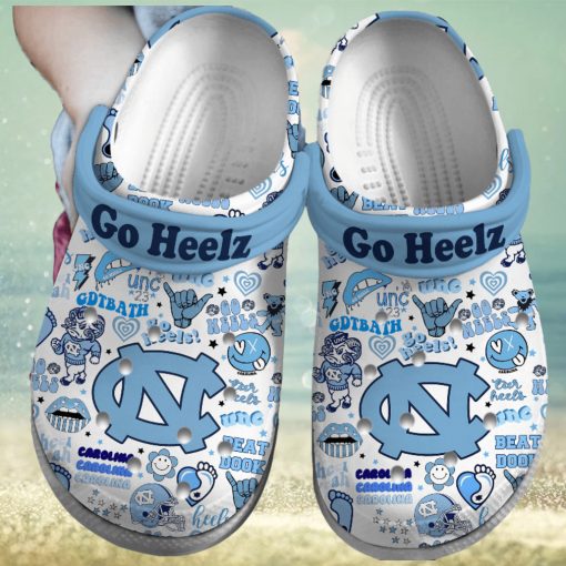 North Carolina Tar Heels NCAA Sport Crocs Crocband Clogs Shoes Comfortable For Men Women and Kids – Footwearelite Exclusive