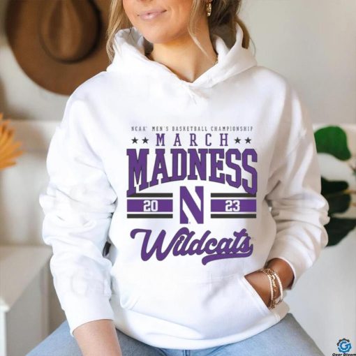 Northwestern Wildcats 2023 Ncaa Men’s Basketball Tournament March Madness Logo T Shirt